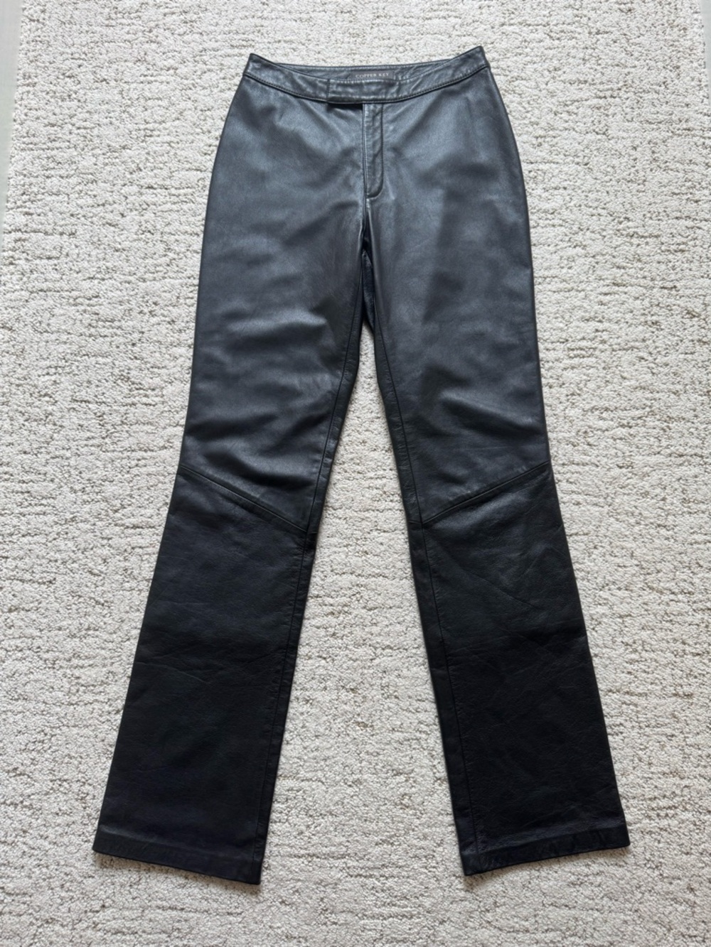 Genuine Leather Pants Waist-25, Rise-10, Inseam-31